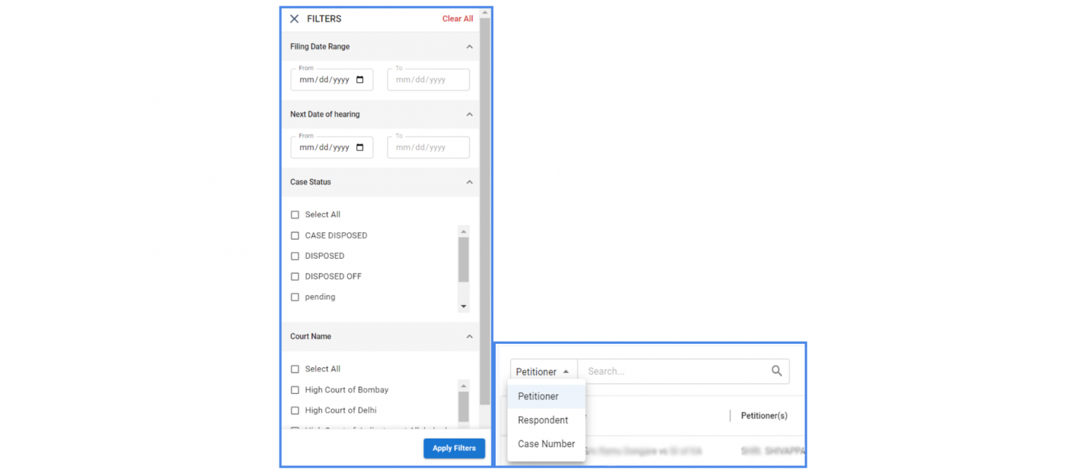 Case Finder: Simplifying Legal Case Management | Credgenics