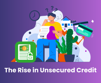 rise in unsecured credit