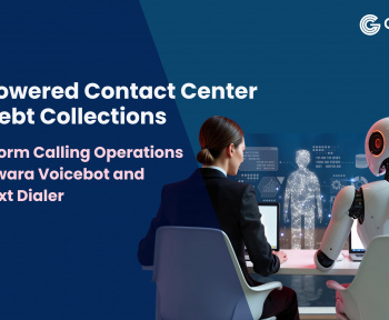 AI-powered contact center for debt collections