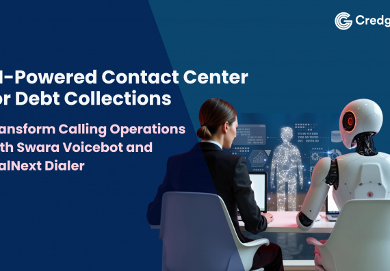 AI-powered contact center for debt collections