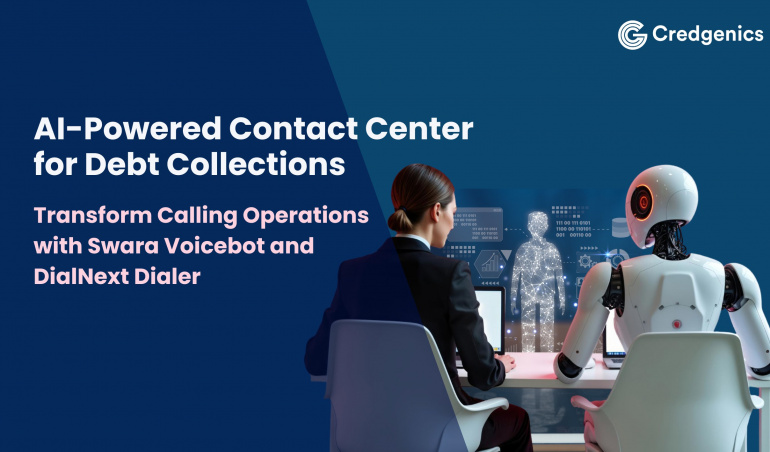 AI-powered contact center for debt collections