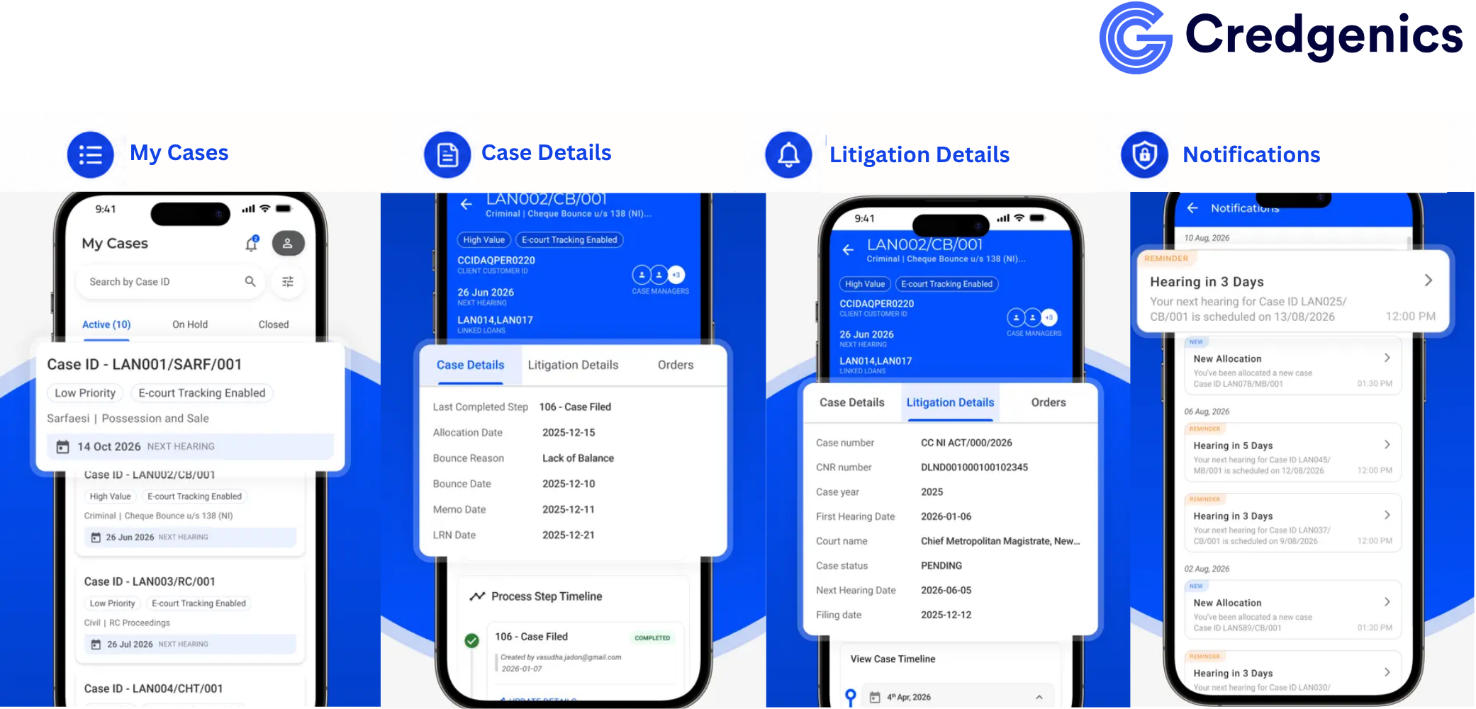 Credgenics CaseView